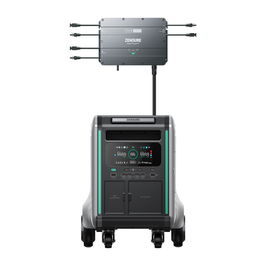 Hub 2000 + SuperBase V Kit solaire avec batterie