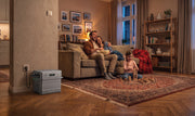 batterie solaire installé dans une chambre