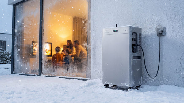 Zendure SolarFlow 4000 Mix AC+ sous la neige