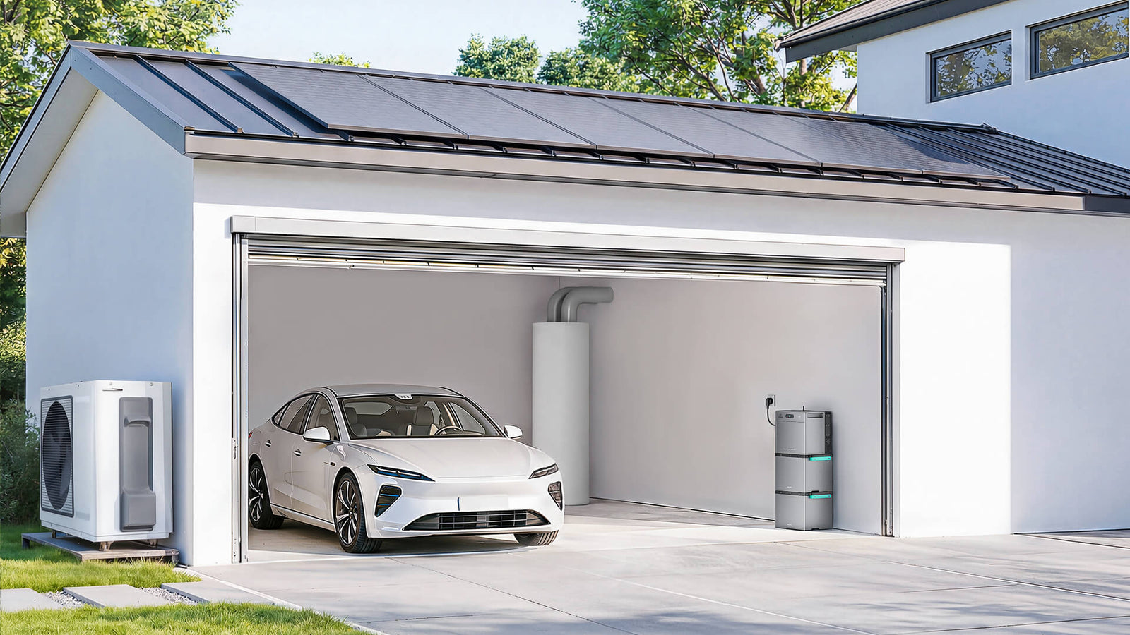 kit solaire recharge voiture électrique