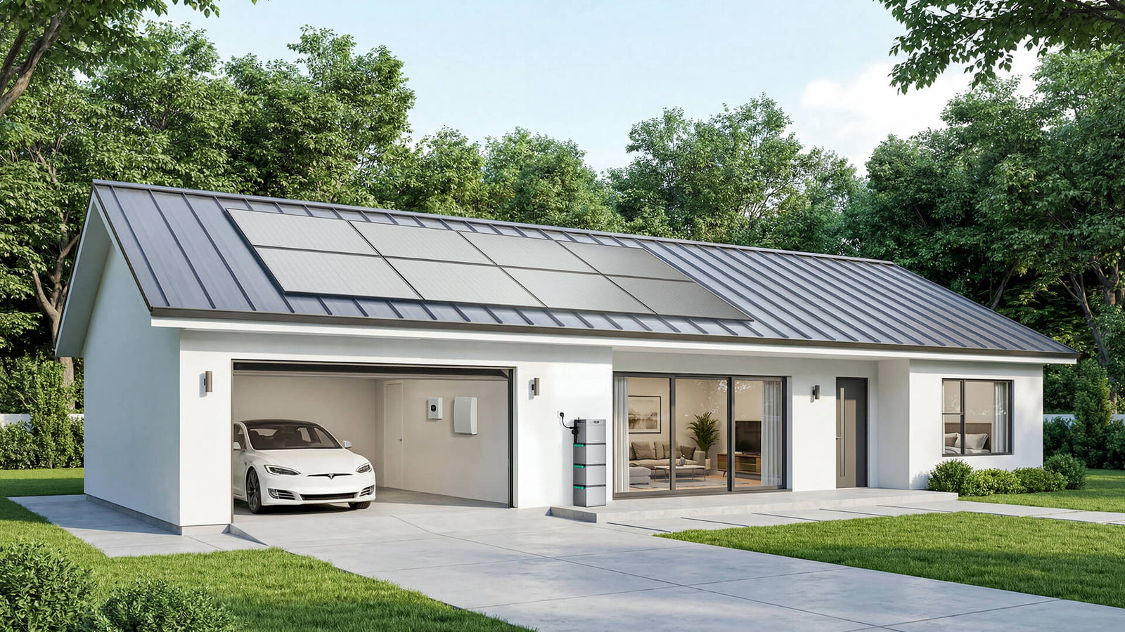scénario de la recharge bidirectionnelle par la voiture électrique