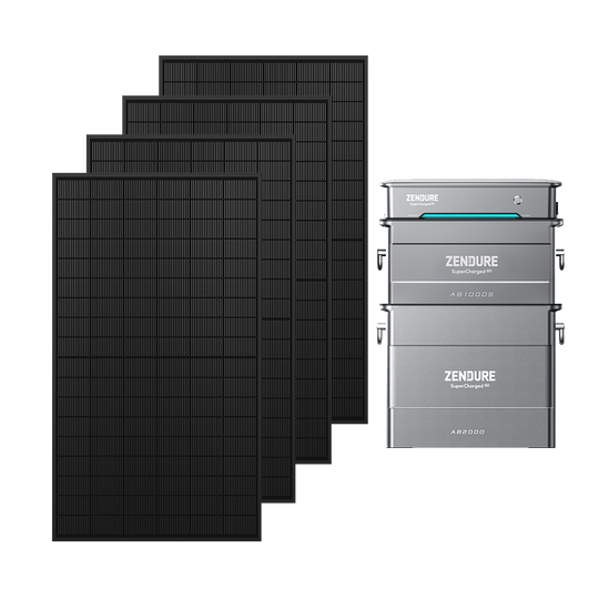 Zendure Hyper Kit solaire plug and play avec batterie