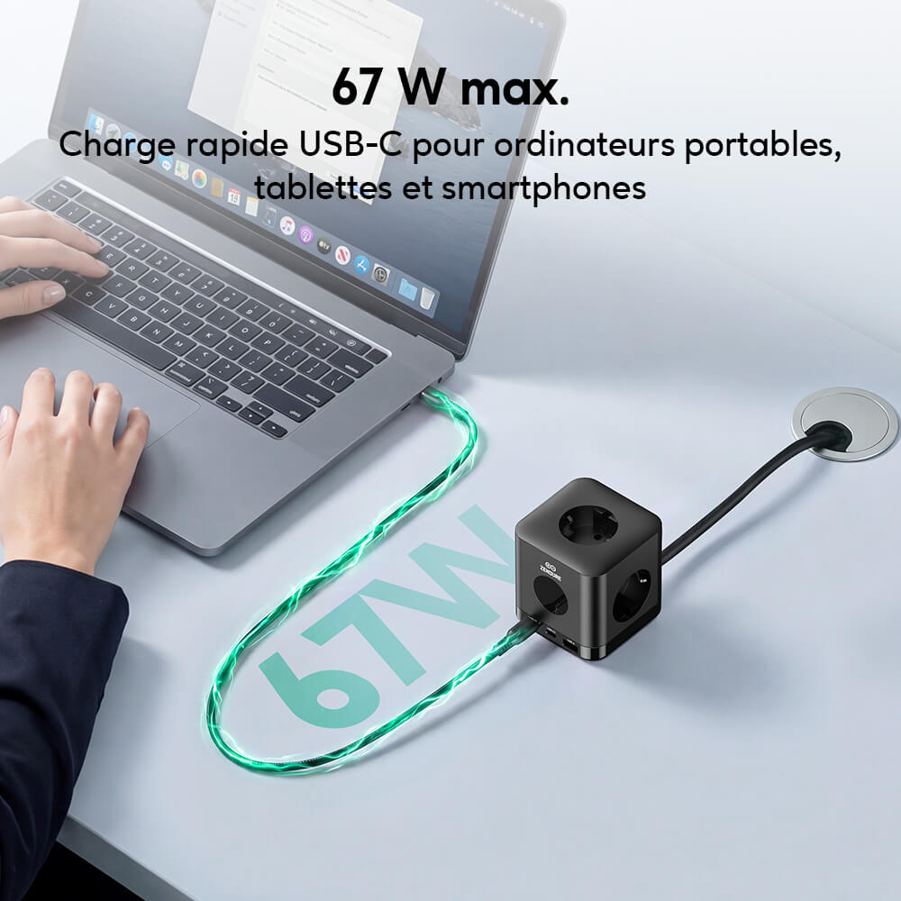 Zendure 6-in-1 Power Strip Cube