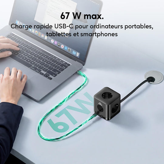Zendure 6-in-1 Power Strip Cube