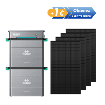 Zendure Hyper Kit solaire plug and play avec batterie