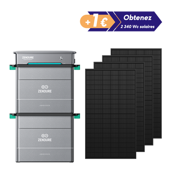 Zendure Hyper Kit solaire plug and play avec batterie