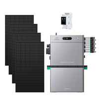 SolarFlow 2400 Pro avec une batterie additionnelle, quatre panneaux 450W et 3CT