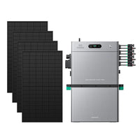 SolarFlow 2400 Pro avec une batterie additionnelle et quatre panneaux 450W