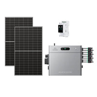SolarFlow 2400 Pro avec deux panneaux 500W et 3CT