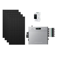 SolarFlow 2400 Pro avec quatre panneaux 450W et 3CT