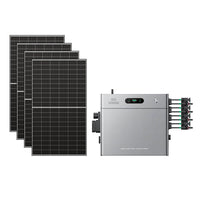 SolarFlow 2400 Pro avec quatre panneaux 500W