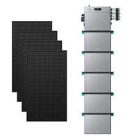 SolarFlow 2400 Pro avec cinq batteries additionnelles et quatre panneaux 450W