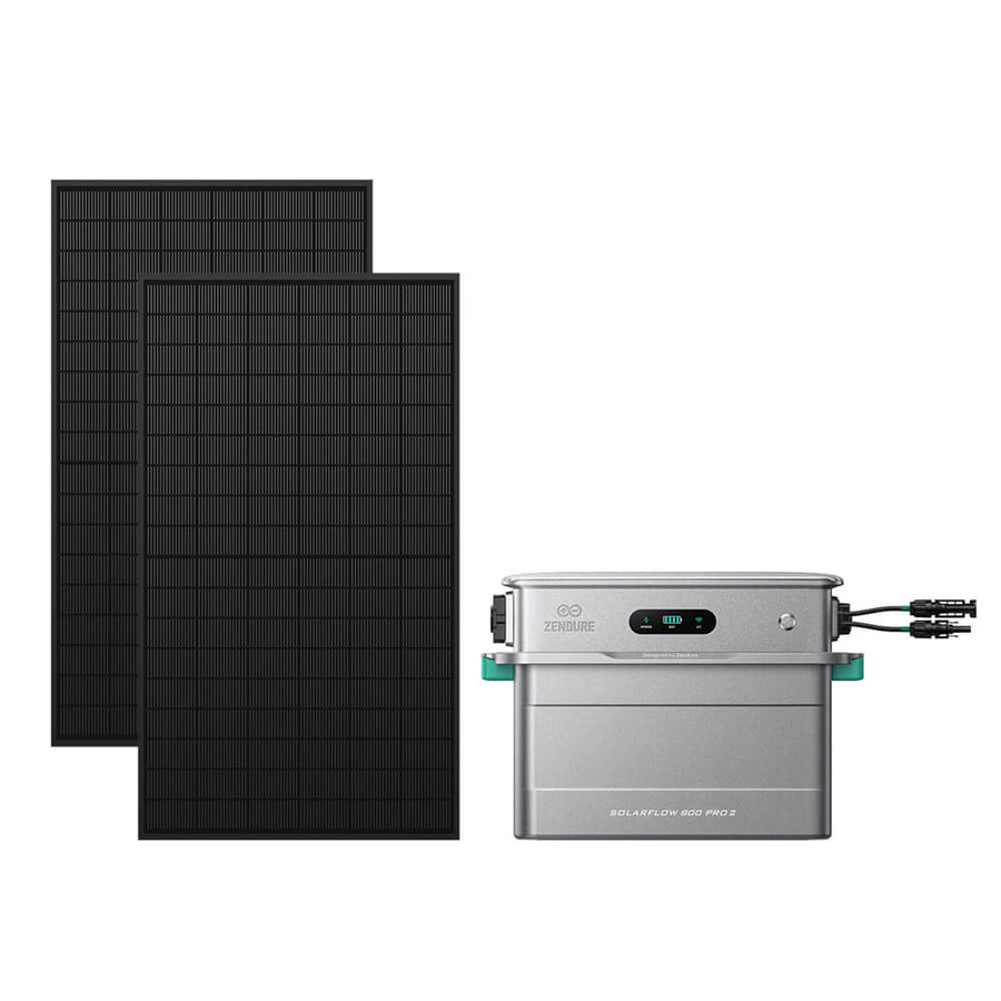 SolarFlow 800 Pro 2 avec panneaux solaires