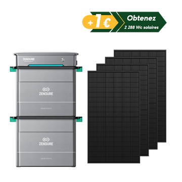 Zendure Hyper Kit solaire plug and play avec batterie