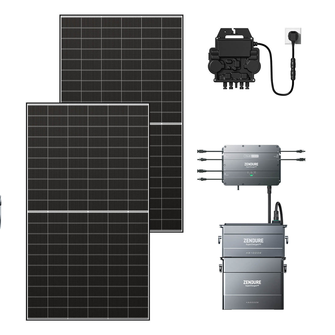 SolarFlow Hub 2000 Kit solaire autoconsommation avec batterie