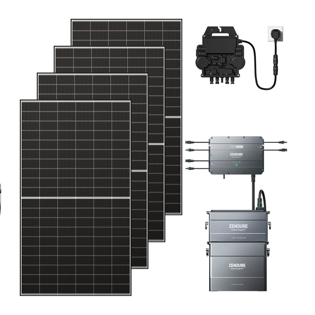 SolarFlow Hub 2000 Kit solaire autoconsommation avec batterie