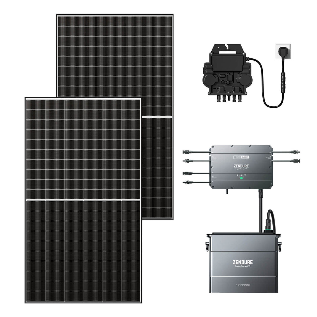 SolarFlow Hub 2000 Kit solaire autoconsommation avec batterie