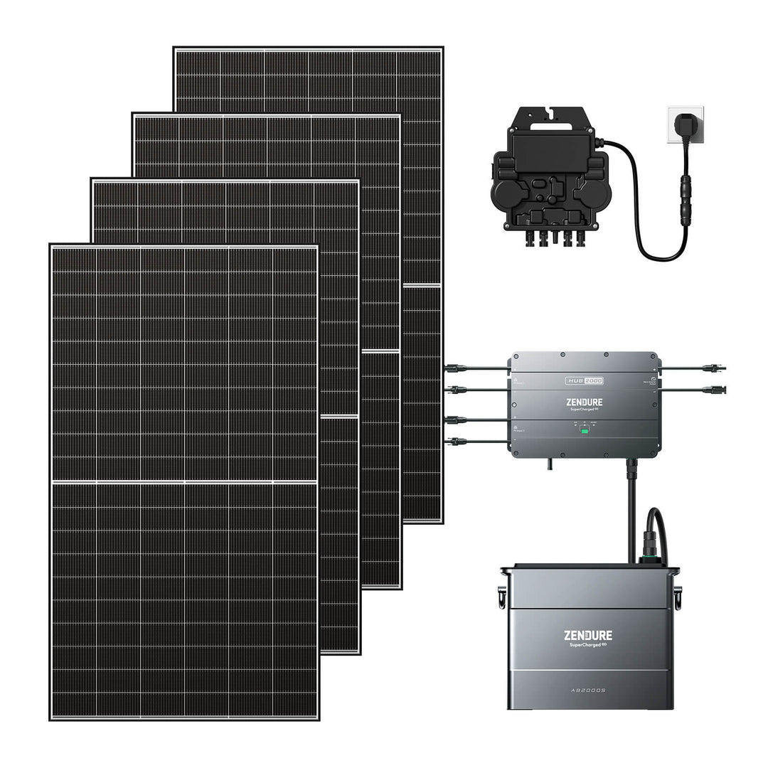 SolarFlow Hub 2000 Kit solaire autoconsommation avec batterie