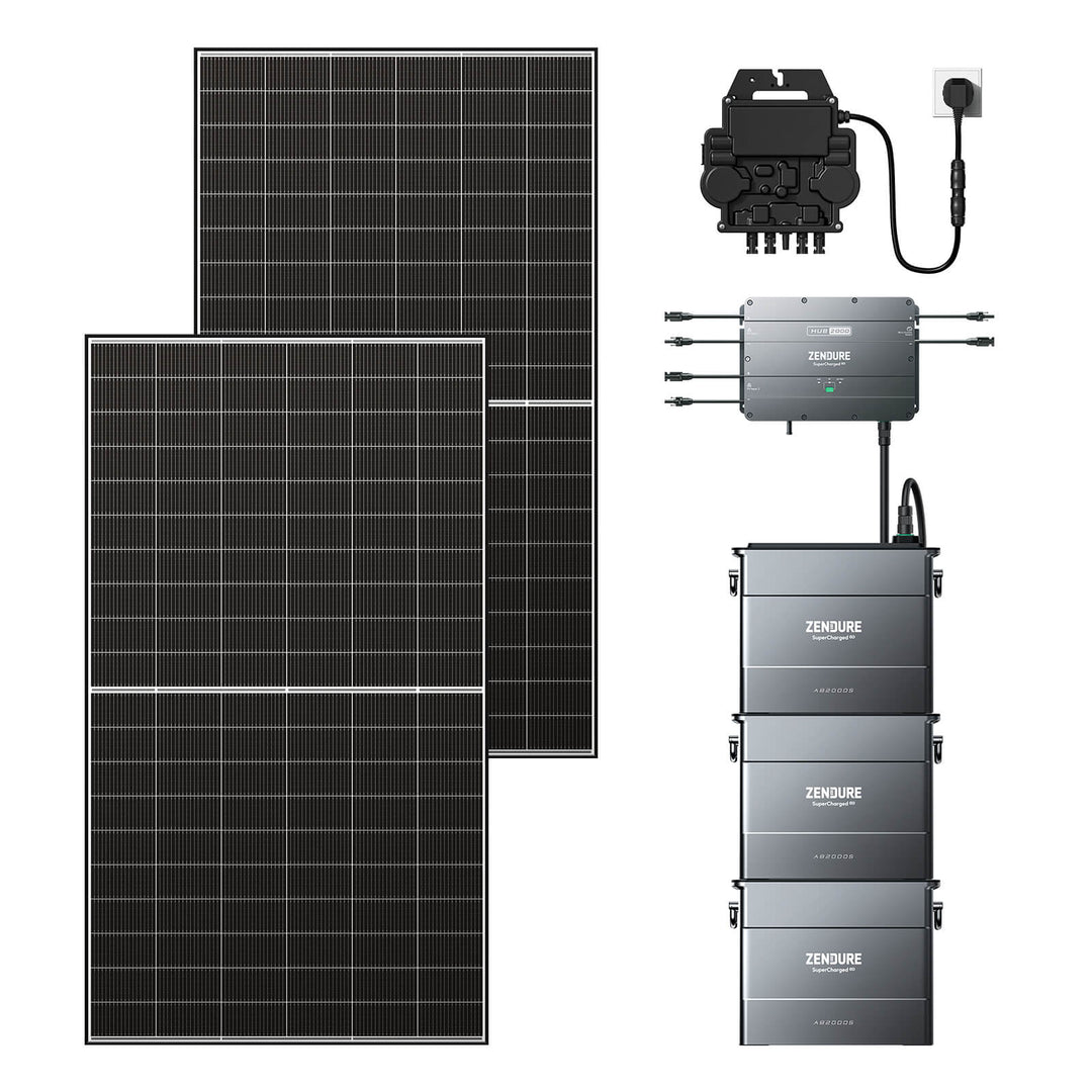 SolarFlow Hub 2000 Kit solaire autoconsommation avec batterie