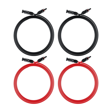 Câbles d'extension pour panneaux solaires (3 m 4 mm²)