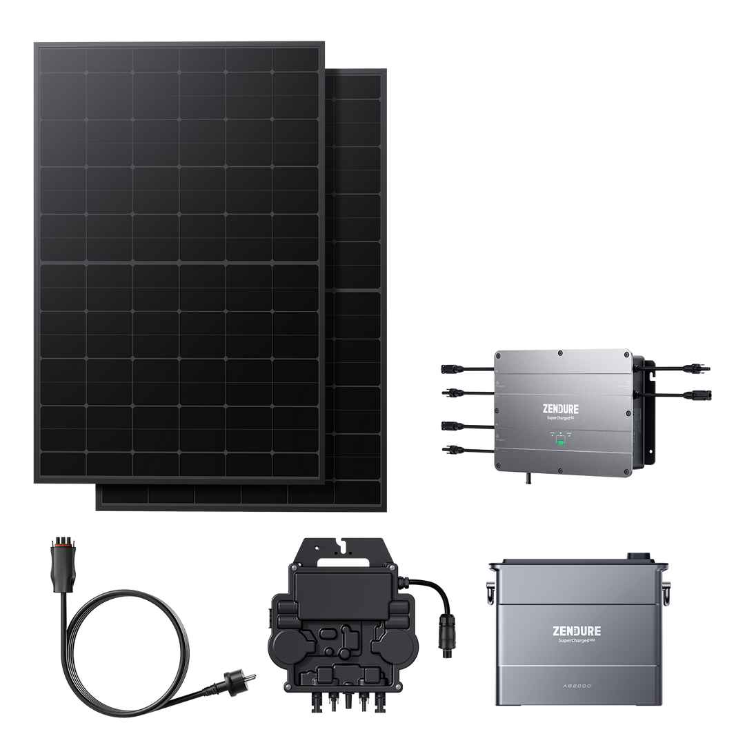 SolarFlow Kit solaire plug and play avec batterie