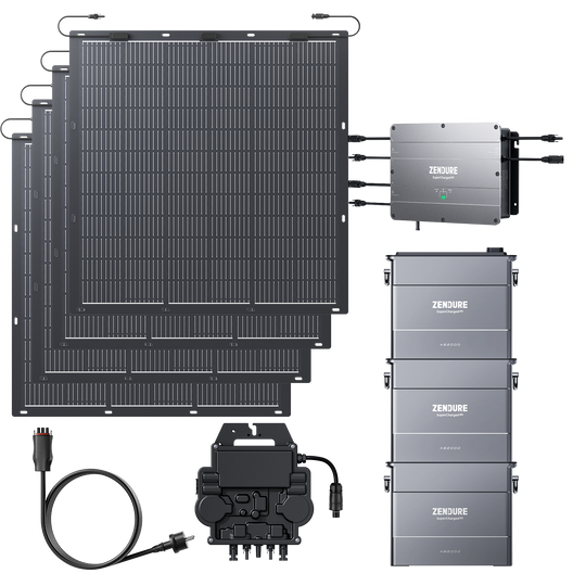 SolarFlow Kit solaire plug and play avec batterie